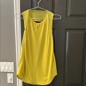 Yellow Sleeveless Women's Top